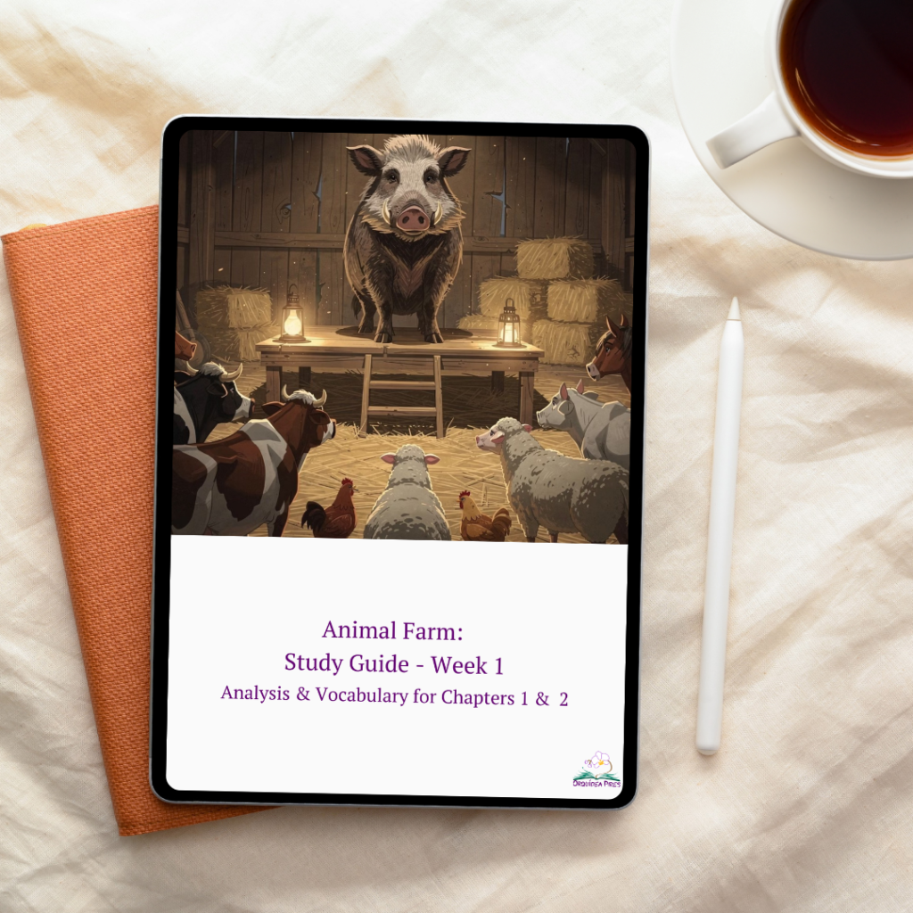 animal farm week 1 study guide